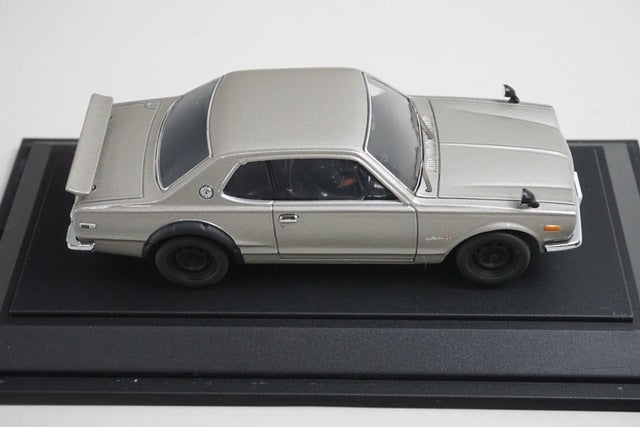 1:43 EBBRO 43172 Nissan Skyline GT-R KPGC10 1970 Silver model car