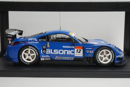 1:18 AUTOart 38511 Nissan Fairlady Z Super GT Calsonic Impul 2005 #12 model car