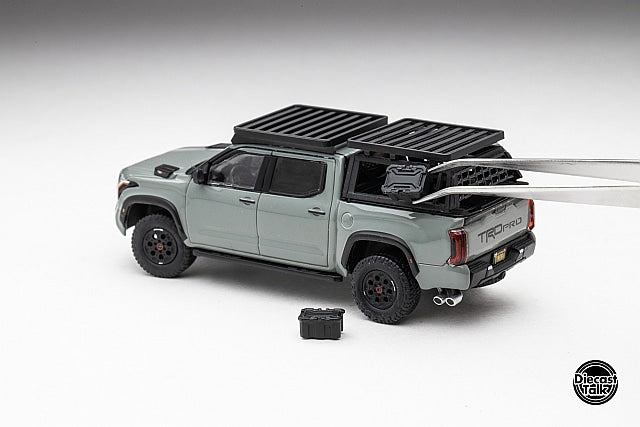 DTG0023-LR GCD Gaincorp Products 1:64 Toyota Tundra TRD PRO Lunar Rock DiecastTalk Special Order *Roof rack accessories included