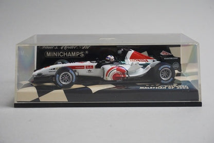 1:43 MINICHAMPS 400050104 BAR Honda 007 Malaysian GP 2005 #4 model car