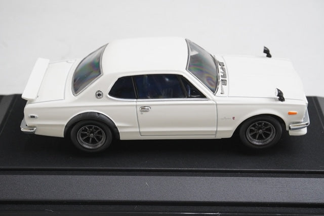 1:43 EBBRO 43582 Nissan Skyline GT-R KPGC10 1971 White model car