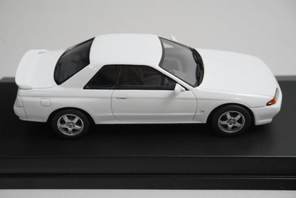 1:43 Hi-Story HS022 Nissan Skyline Sports Coupe GTS-t Type M 1989 Crystal White model car