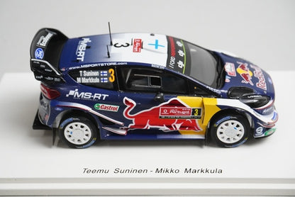 1:43 Spark S5967 Ford Fiesta WRC Portugal Rally 2018 #3 model car