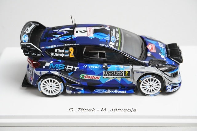 1:43 Spark S5161 Ford Fiesta WRC Monte Carlo Rally 2017 #2 model car