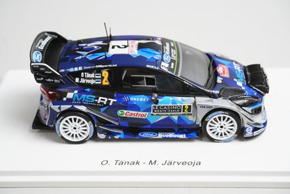 1:43 Spark S5161 Ford Fiesta WRC Monte Carlo Rally 2017 #2 model car