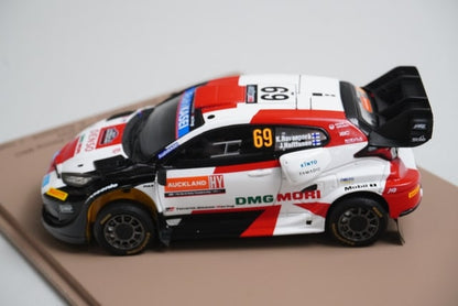 1:43 Spark S6713 Toyota GR Yaris WRC New Zealand Rally 2022 #69 model car