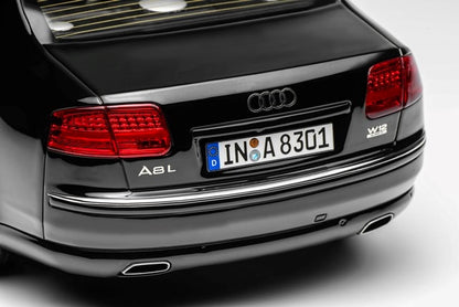 [ Pre-order ] MH030BK MOTORHELIX 1:18 Audi A8 W12 2008 Brilliant Black