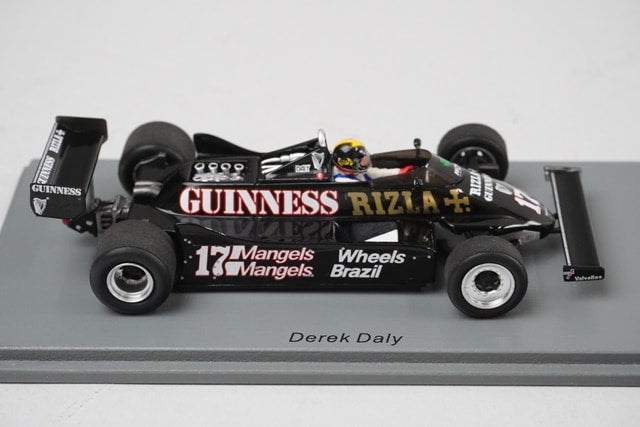 1:43 SPARK S7171 March 811 British GP 1981 #17 D.Daly model car