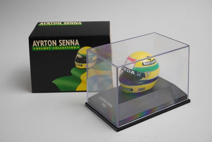 1:43 MINICHAMPS 540380901 Helmet 1989 Ayrton Senna model car