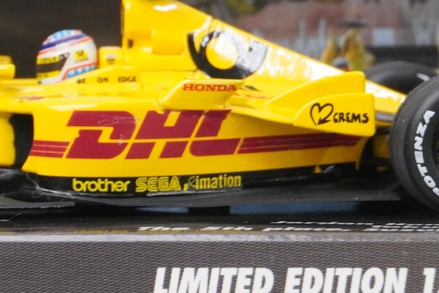 1:43 MINICHAMPS 403020010 Suzuka Legend Jordan Honda EJ12 2002 Suzuka model car