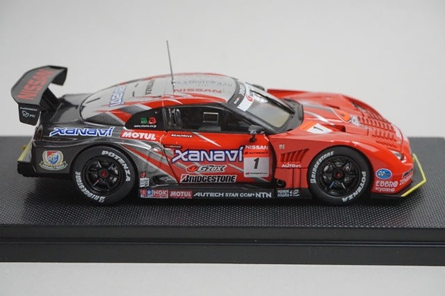 1:43 EBBRO 44201 Nissan Xanavi Nismo GT-R Nismo Festival 2008 #1 model car