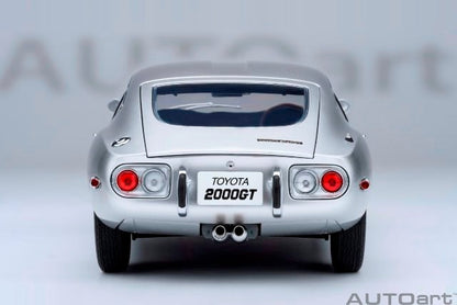 79548 AUTOart 1:18 Toyota 2000GT 1967 Silver model car