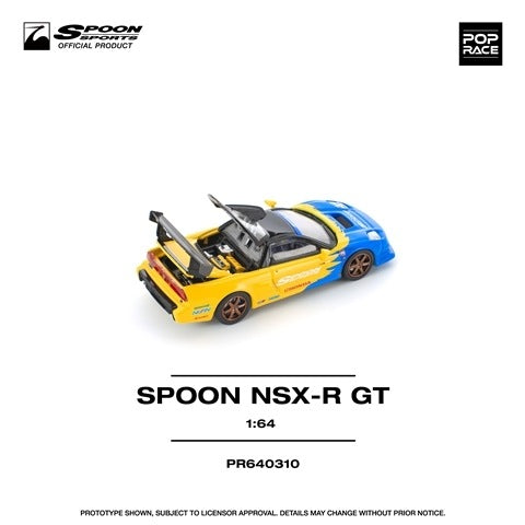 [ Pre-order ] PR640310 POP RACE 1:64 Honda SPOON NSX-R GT