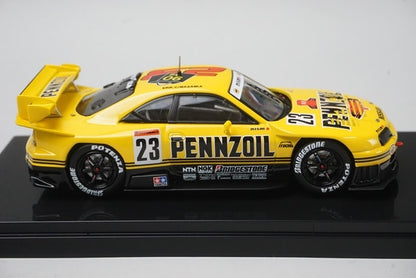 1:43 EBBRO 44251 Nissan Pennzoil Nismo GT-R Motegi GP 1998 #23 Yellow model car