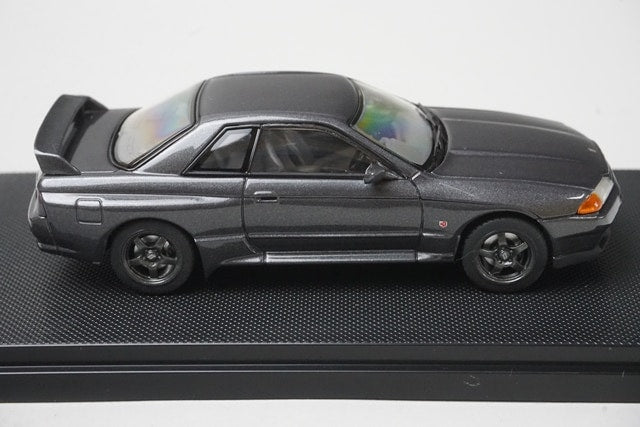 1:43 EBBRO 44131 Nissan Skyline GT-R Nismo R32 1990 Gun Gray model car