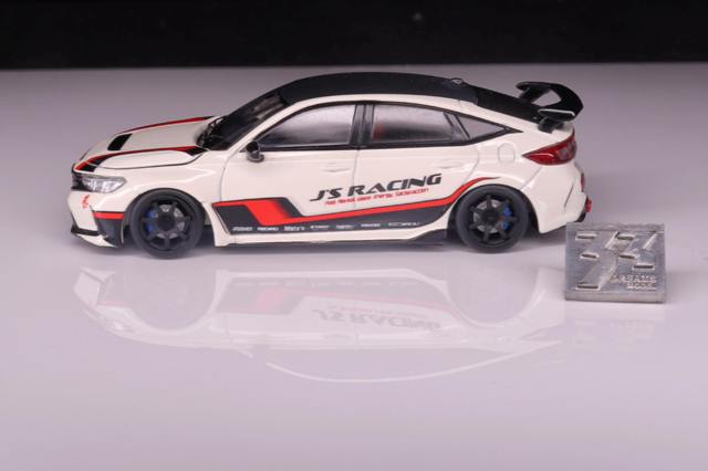 33 DREAMS 1:64 J'S RACING DETAIL UP KIT For Civic type R FL5 Decal Kit *Minicar not included.