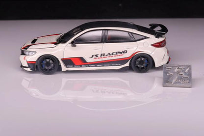 33 DREAMS 1:64 J'S RACING DETAIL UP KIT For Civic type R FL5 Decal Kit *Minicar not included.