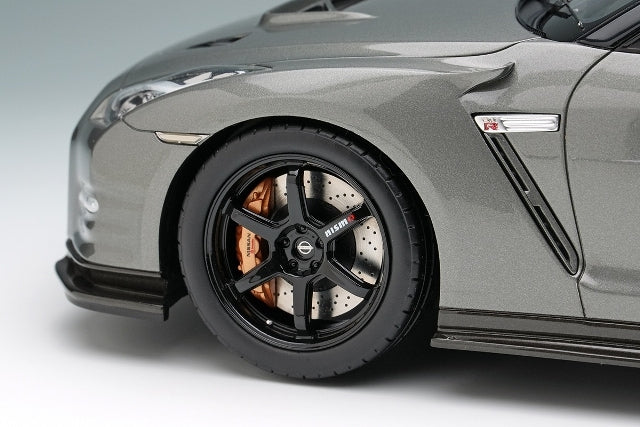 [ Pre-order ] EML173 Make Up EIDOLON 1:18 Nissan GT-R (NISMO R35 CRS Version) 2013 Dark Metal Gray