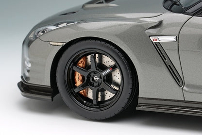 [ Pre-order ] EML173 Make Up EIDOLON 1:18 Nissan GT-R (NISMO R35 CRS Version) 2013 Dark Metal Gray