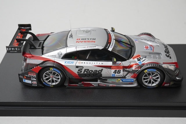 1:43 EBBRO KWAM122187 Dealer Custom Nissan S-Road MOLA GT-R Super GT500 Rd.3 model car