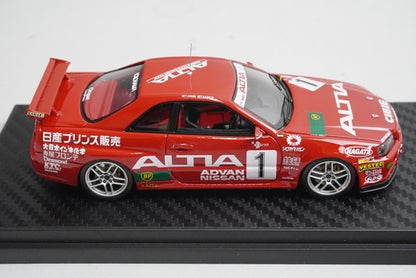 1:43 ignition model IG0067 Nissan ALTIA GT-R Super Taikyu 1999 #1 model car