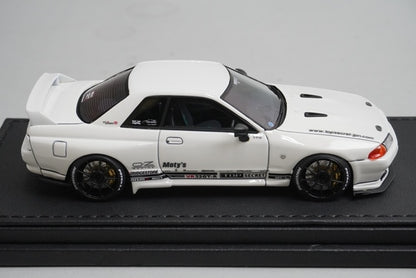 1:43 ignition model IG1526 Nissan TOP SECRET GT-R VR32 White model car