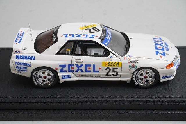 1:43 ignition model IG2975 Nissan ZEXEL Skyline SPA 24H 1991 #25 model car