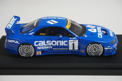 1:43 HPI 44769 Ebro Custom Nissan Calsonic Skyline GT-R JGTC Sugo 1996 #1 model car