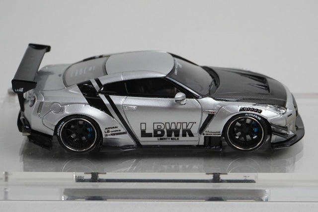 1:64 ignition model IG2369 Nissan LB-WORKS GT-R R35 Type 2 Silver