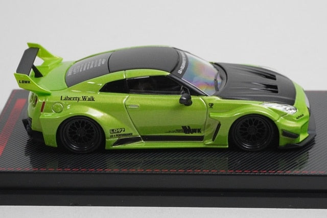 1:64 ignition model IG2384 Nissan LB WORKS 35GT-RR Green Metallic