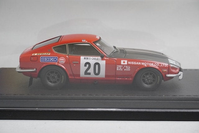 1:43 ignition model IG0708 Nissan Datsun 240Z Monte Carlo 1972 #20 model car