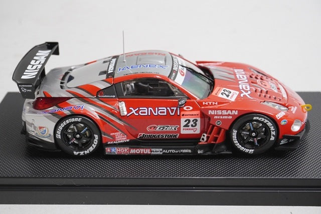 1:43 EBBRO 43829 Nissan Xanavi Nismo Z Super GT 1000km Suzuka 2006 #23 model car