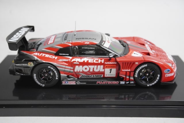 1:43 EBBRO 44232 Nissan Motul Autech GT-R Super GT500 Rd.3 Fuji 2009 #1 model car