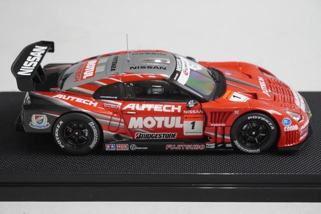 1:43 EBBRO 44172 Nissan Motul Autech GT-R Super GT500 2009 #1