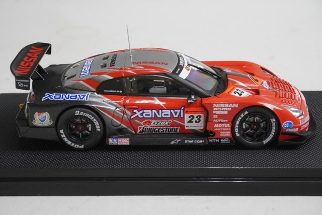 1:43 EBBRO Motoyama Custom Nissan Xanavi Nismo GT-R Super GT 2008 #23