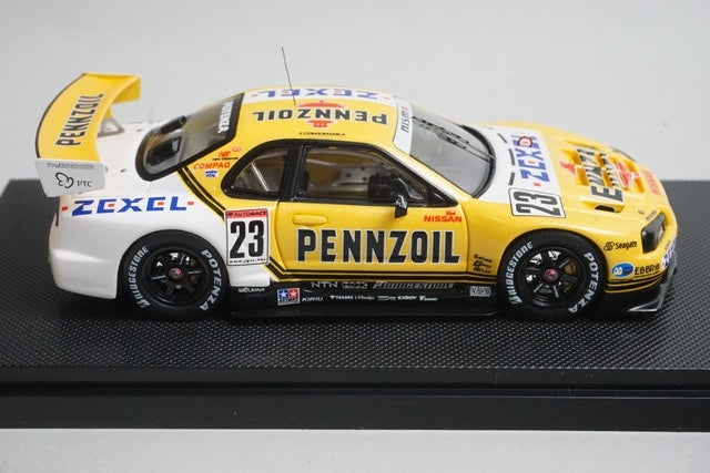 1:43 EBBRO P421 Nissan Pennzoil ZEXEL GT-R JGTC 2001 #23