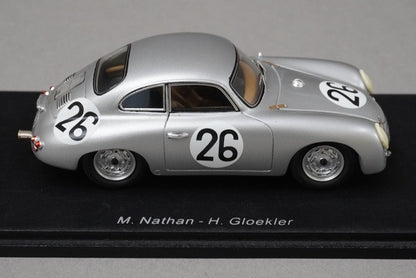 1:43 Spark S1351 Porsche 356 1500 Carrera Le Mans 1956 #26 model car