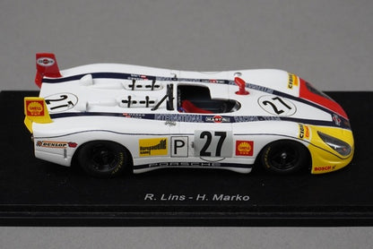 1:43 Spark S1976 Porsche 908 Le Mans 3rd 1970 #27 model car
