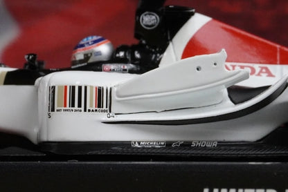 1:43 MINICHAMPS 400050074C BAR Honda Canadian GP 2005 #4 Takuma Sato Promo