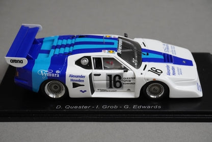 1:43 SPARK S6418 BMW M1 Le Mans 24H 1979 #16 model car