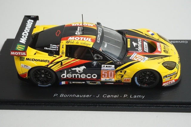 1:43 SPARK S3733 Chevrolet Corvette C6 ZR1 Larbre Competition #50 20th Le Mans LMGTE AM Class 2012