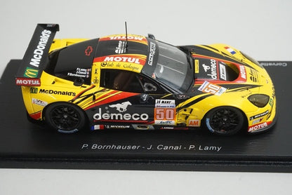1:43 SPARK S3733 Chevrolet Corvette C6 ZR1 Larbre Competition #50 20th Le Mans LMGTE AM Class 2012
