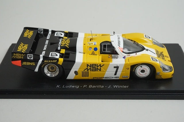 1:43 SPARK 43LM85 Porsche 956 Le Mans 1985 #7 model car