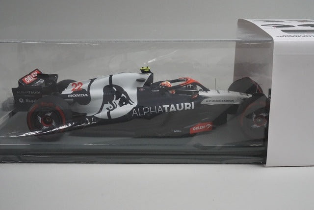 1:18 SPARK 18S887 AlphaTauri AT04 Scuderia Bahrain GP 2023 #22 model car