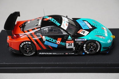 1:43 EBBRO 43828 Nissan Wood One Advan Z Super GT500 Suzuka 2006 #24 model car