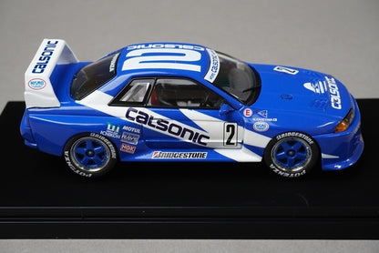 1:43 EBBRO 44646 Nissan Calsonic Skyline GT-R Rd.4 Fuji Champion 1993 #2 model car