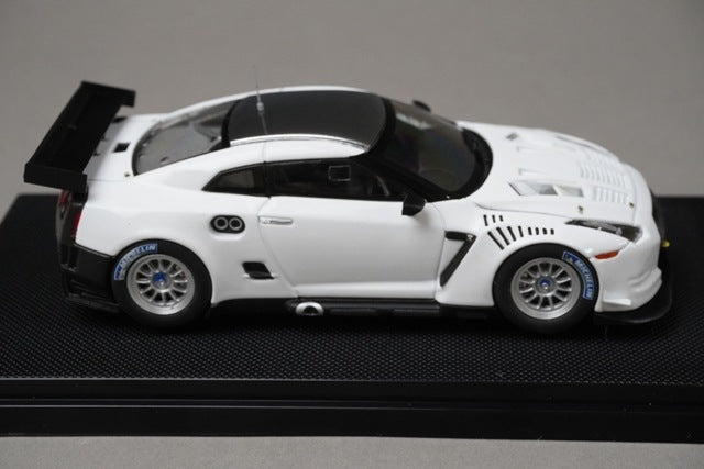 1:43 EBBRO 44318 Nissan GT-R GT1 Fuji 2010 #2 Shakedown model car