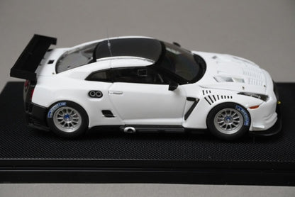 1:43 EBBRO 44318 Nissan GT-R GT1 Fuji 2010 #2 Shakedown model car