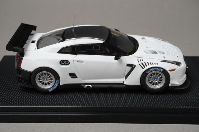 1:43 EBBRO 44317 Nissan GT-R GT1 Fuji 2010 #1 Shakedown model car