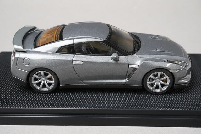1:43 EBBRO 44038 Nissan GT-R 2007 Dark Metal Grey model car